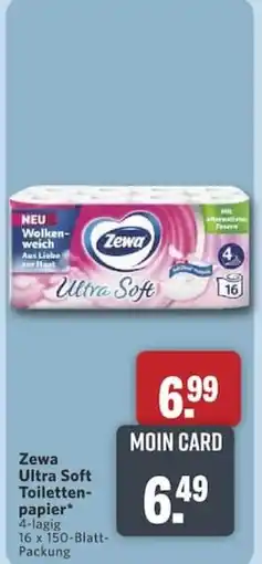 Combi Zewa Ultra Soft Toilettenpapier Angebot