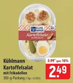 Famila Nord Ost Kühlmann Kartoffelsalat mit Frikadellen Angebot