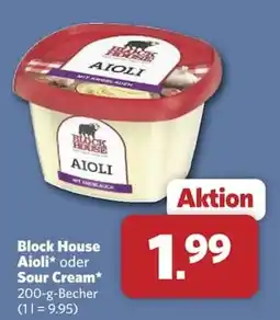 Combi Block House Aioli oder Sour Cream Angebot