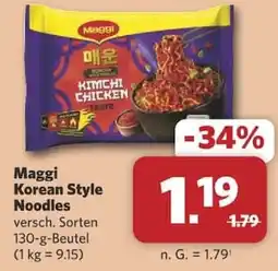 Combi Maggi Korean Style Noodles Angebot