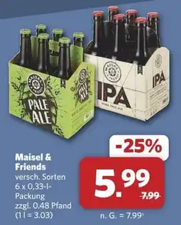Combi Maisel & Friends Pale Ale Angebot