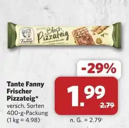 Combi Tante Fanny Frischer Pizzateig Angebot