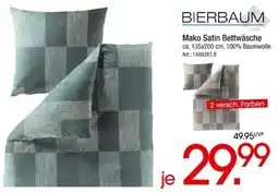 Zurbrüggen BIERBAUM Mako Satin Bettwäsche Angebot
