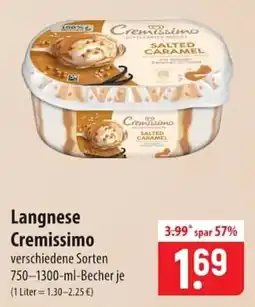 Famila Nord Ost Langnese Cremissimo Angebot