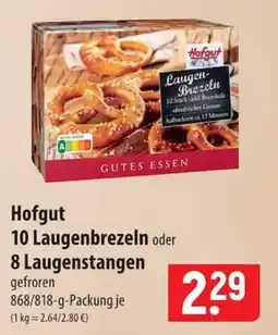 Famila Nord Ost Hofgut Laugenbrezeln Angebot