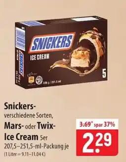 Famila Nord Ost Snickers Ice Cream Angebot