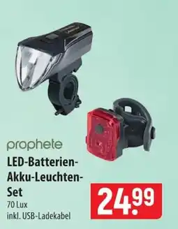 Famila Nord Ost prophete LED-Batterien-Akku-Leuchten-Set Angebot