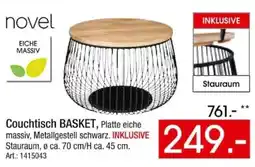 Zurbrüggen Novel Couchtisch BASKET Angebot