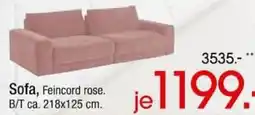 Zurbrüggen Sofa Angebot