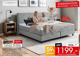 Zurbrüggen Familien-Boxspringbett MAXI moderano Angebot