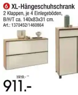Zurbrüggen XL-Hängeschuhschrank Angebot