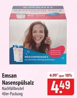 Famila Nord Ost Emsan Nasenspülsalz Angebot