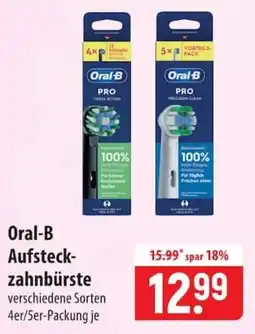 Famila Nord Ost Oral-B Aufsteck-zahnbürste Angebot