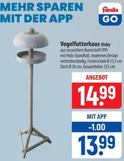 Famila Nord Ost Vogelfutterhaus Visby Angebot