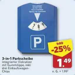 Combi 3-in-1 Parkscheibe Angebot