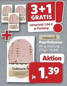 Combi Goldmarie Paprikalyoner Angebot