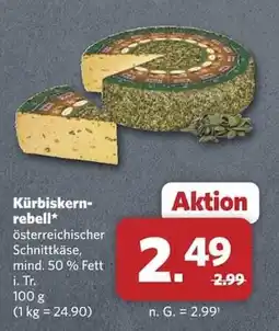 Combi Kürbiskern-rebell* österreichischer Schnittkäse Angebot