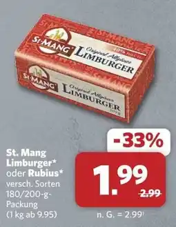 Combi St. Mang Limburger Angebot