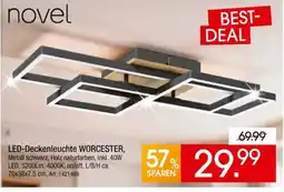 Zurbrüggen LED-Deckenleuchte WORCESTER Angebot