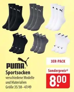 Famila Nord Ost PUMA Sportsocken Angebot