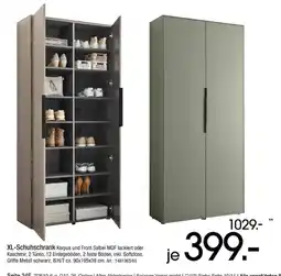Zurbrüggen XL-Schuhschrank Angebot