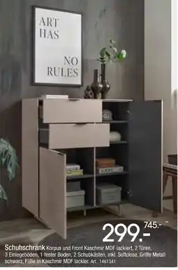 Zurbrüggen Schuhschrank Angebot
