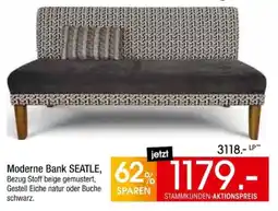 Zurbrüggen Moderne Bank SEATTLE Angebot