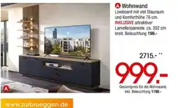Zurbrüggen Wohnwand Angebot