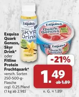 Combi Exquisa Quark Genuss, Skyr Drink Angebot