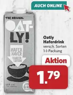 Combi Oatly Haferdrink Angebot