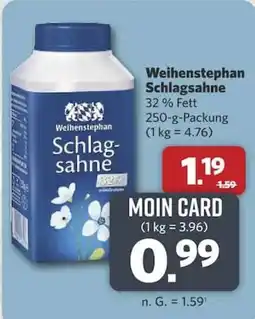 Combi Weihenstephan Schlagsahne Angebot