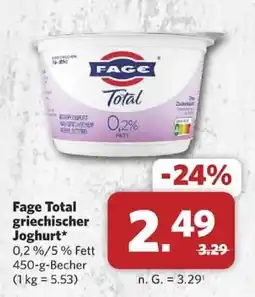 Combi Fage Total griechischer Joghurt Angebot