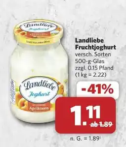 Combi Landliebe Fruchtjoghurt Angebot
