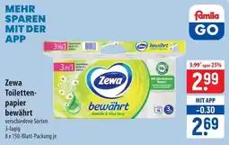Famila Nord Ost Zewa Toilettenpapier bewährt Angebot