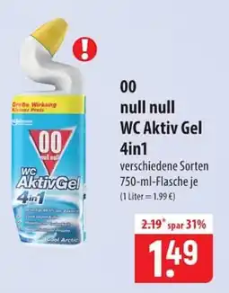 Famila Nord Ost null null WC Aktiv Gel 4in1 Angebot