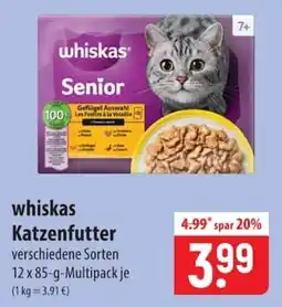 Famila Nord Ost whiskas Katzenfutter Angebot