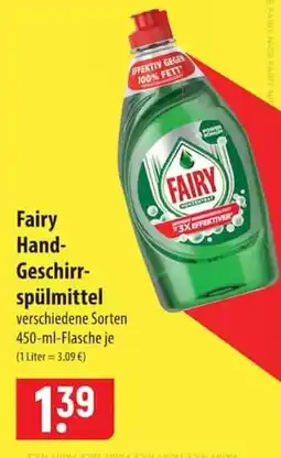 Famila Nord Ost Fairy Hand-Geschirrspülmittel Angebot