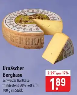 Famila Nord Ost Urnässer Bergkäse Angebot