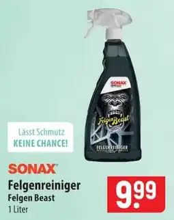 Famila Nord Ost SONAX Felgenreiniger Felgen Beast Angebot