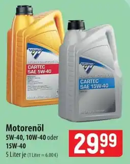 Famila Nord Ost CARTEC Motorenöl Angebot