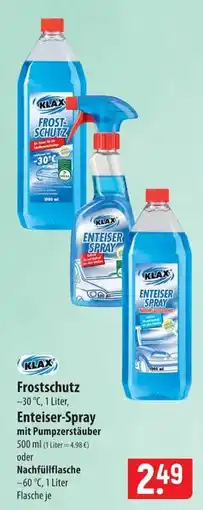 Famila Nord Ost KLAX Frostschutz Angebot