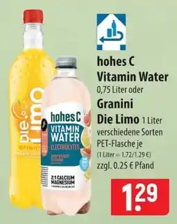 Famila Nord Ost hoher C Vitamin Water Angebot