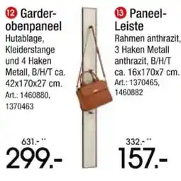 Zurbrüggen Garderobenpaneel Angebot