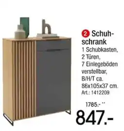 Zurbrüggen Schuh-schrank Angebot