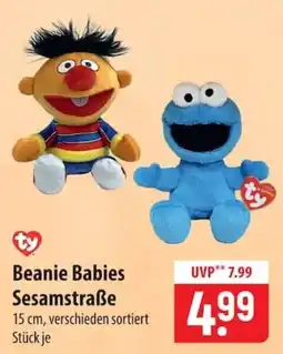 Famila Nord Ost Beanie Babies Sesamstraße Angebot