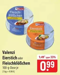 Famila Nord Ost Valenzi Eierstich oder Fleischklößchen Angebot
