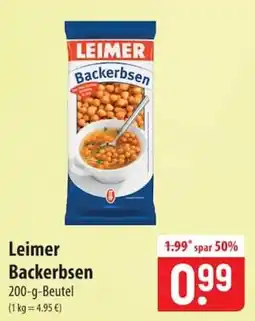 Famila Nord Ost Leimer Backerbsen Angebot