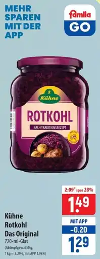 Famila Nord Ost Kühne Rotkohl Das Original Angebot