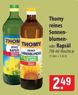 Famila Nord Ost Thomy reines Sonnenblumen- oder Rapsöl Angebot