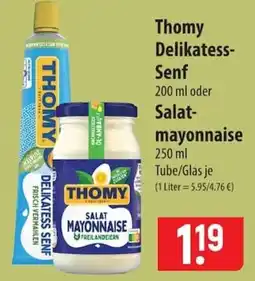 Famila Nord Ost Thomy Delikatess-Senf Angebot